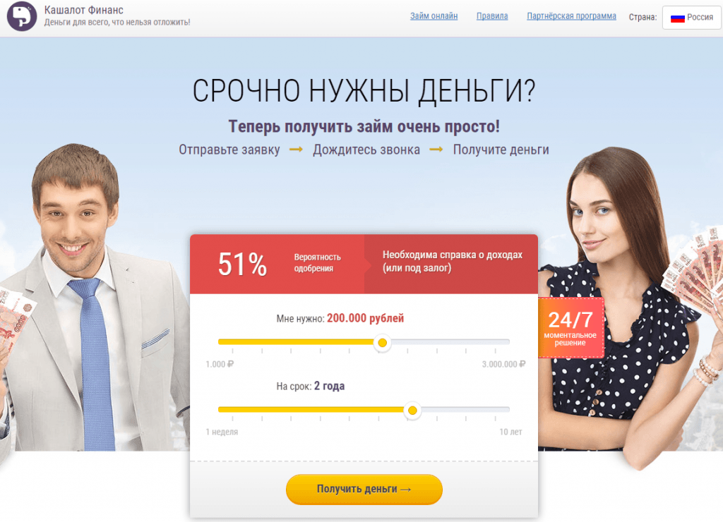 Срочный займ 300000 рублей с плохой на карту